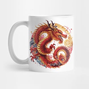 Chinese Lunar New Year Dragon Mug